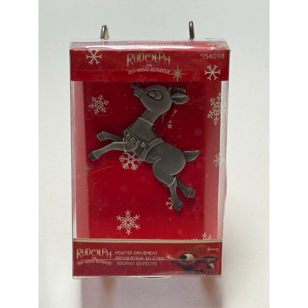 Roman Inc Rudolph The Red-Nosed Reindeer Pewter Ornament - Rudolph